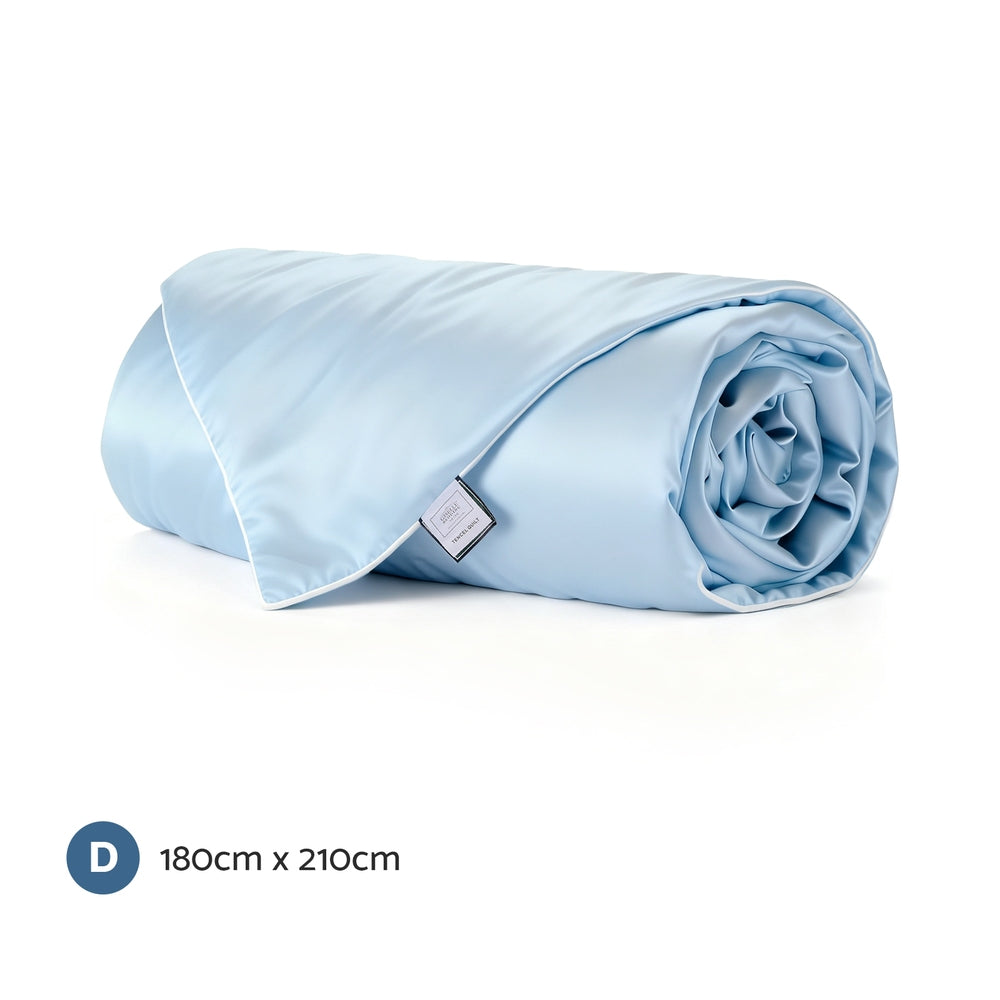 Bellara Tencel Summer Quilt – Blue – Double