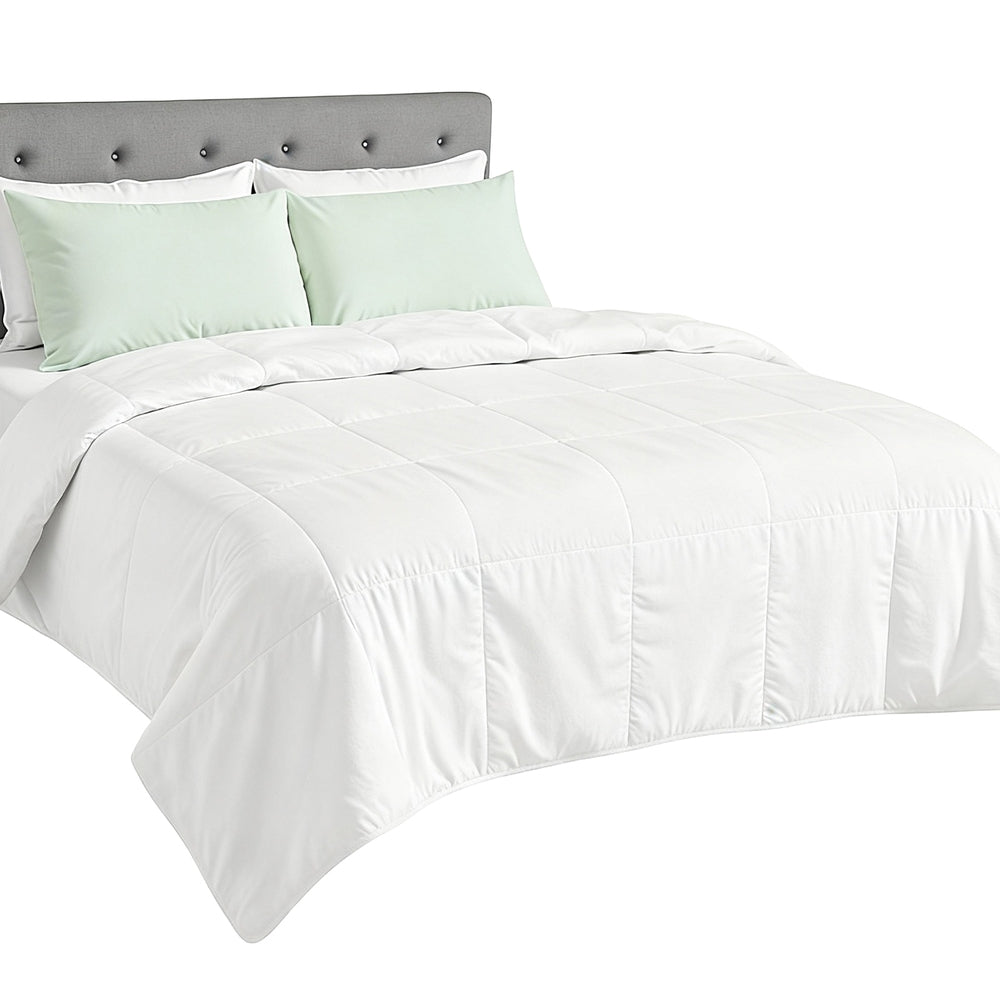 Rowan Bamboo Quilt – White – Double