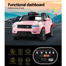 Electric Ride On Range Rover - Pink