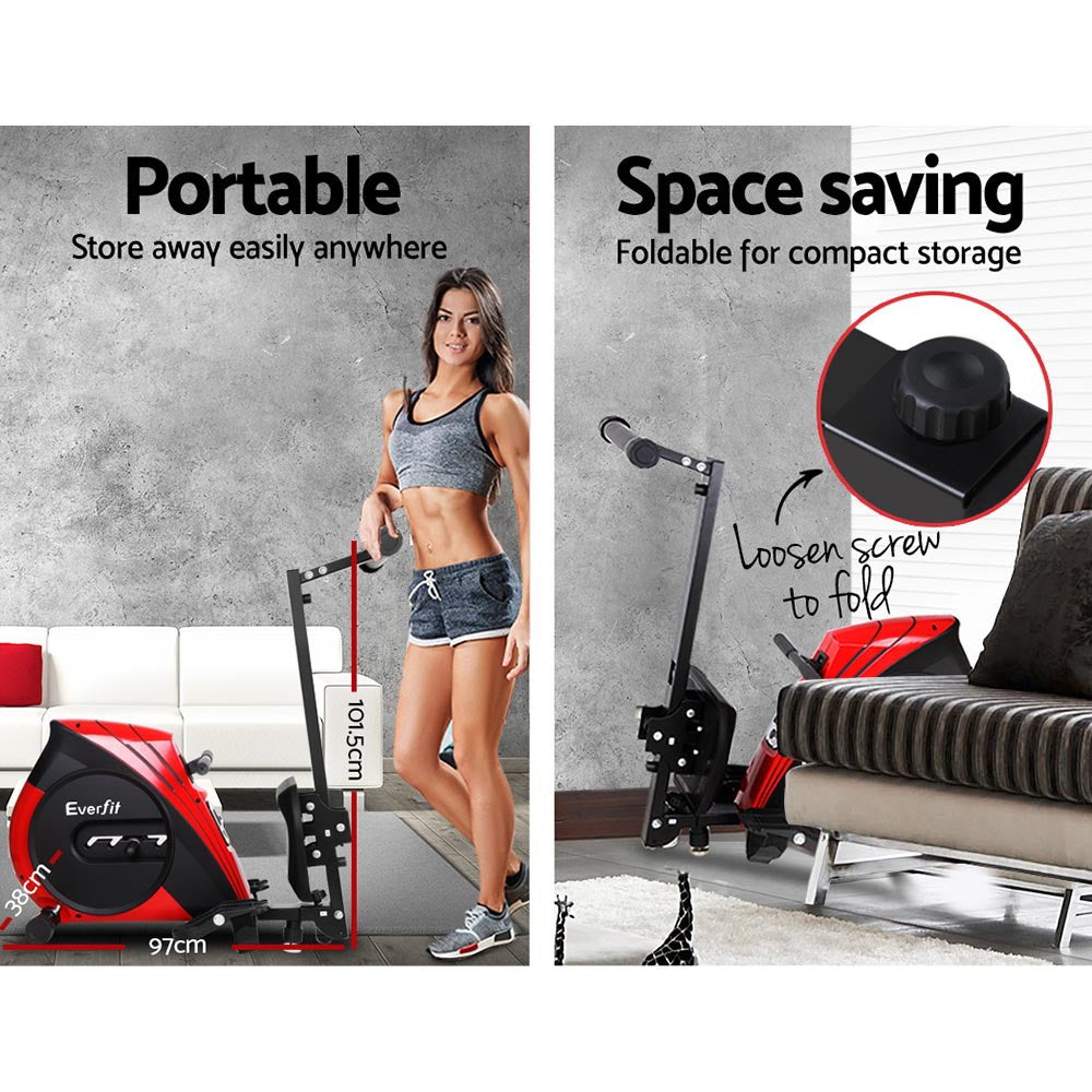 Vertex Rowing Machine – Elastic Rope System – Standard