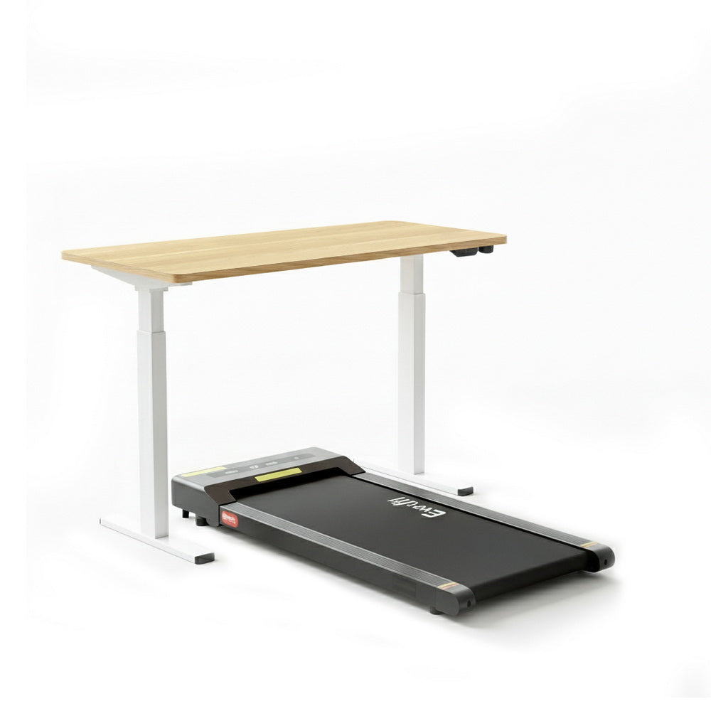 Electric Treadmill with 140cm Automatic Standing Desk Walking Pad 400mm