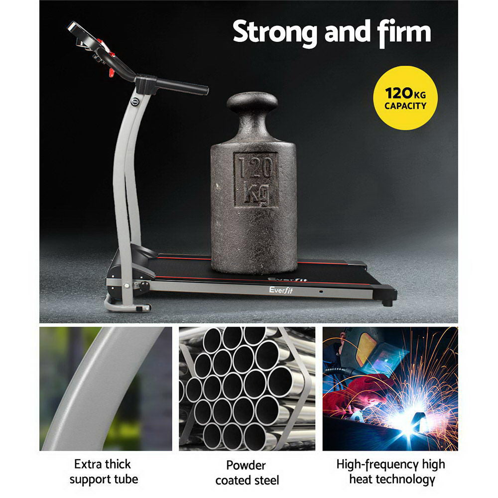 Alderon Electric Treadmill – Black – 340 mm