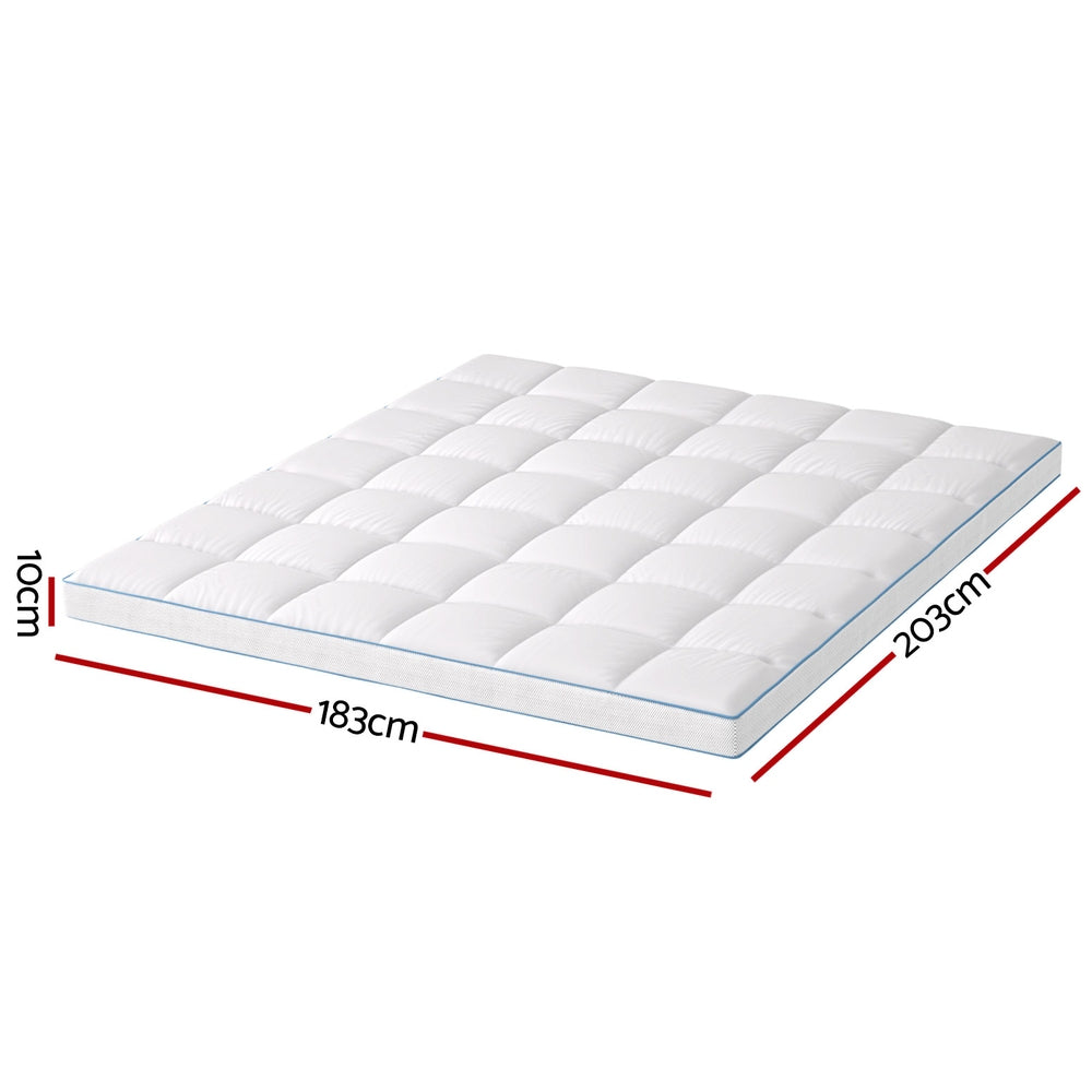 Serano Bamboo Mattress Topper – White – King