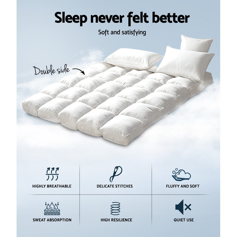 Serano Bamboo Mattress Topper – Double – 5 cm