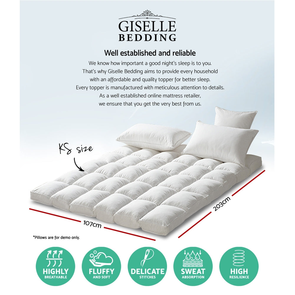 Celeste Soft Mattress – White – King Single