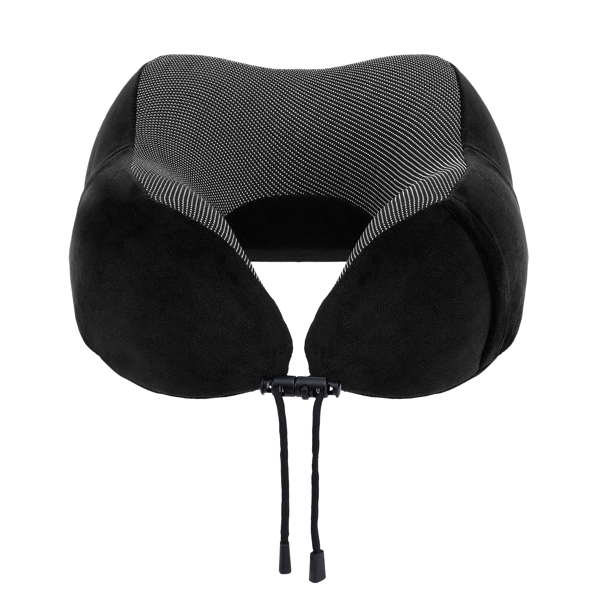 Serano Memory Foam Travel Pillow – Black