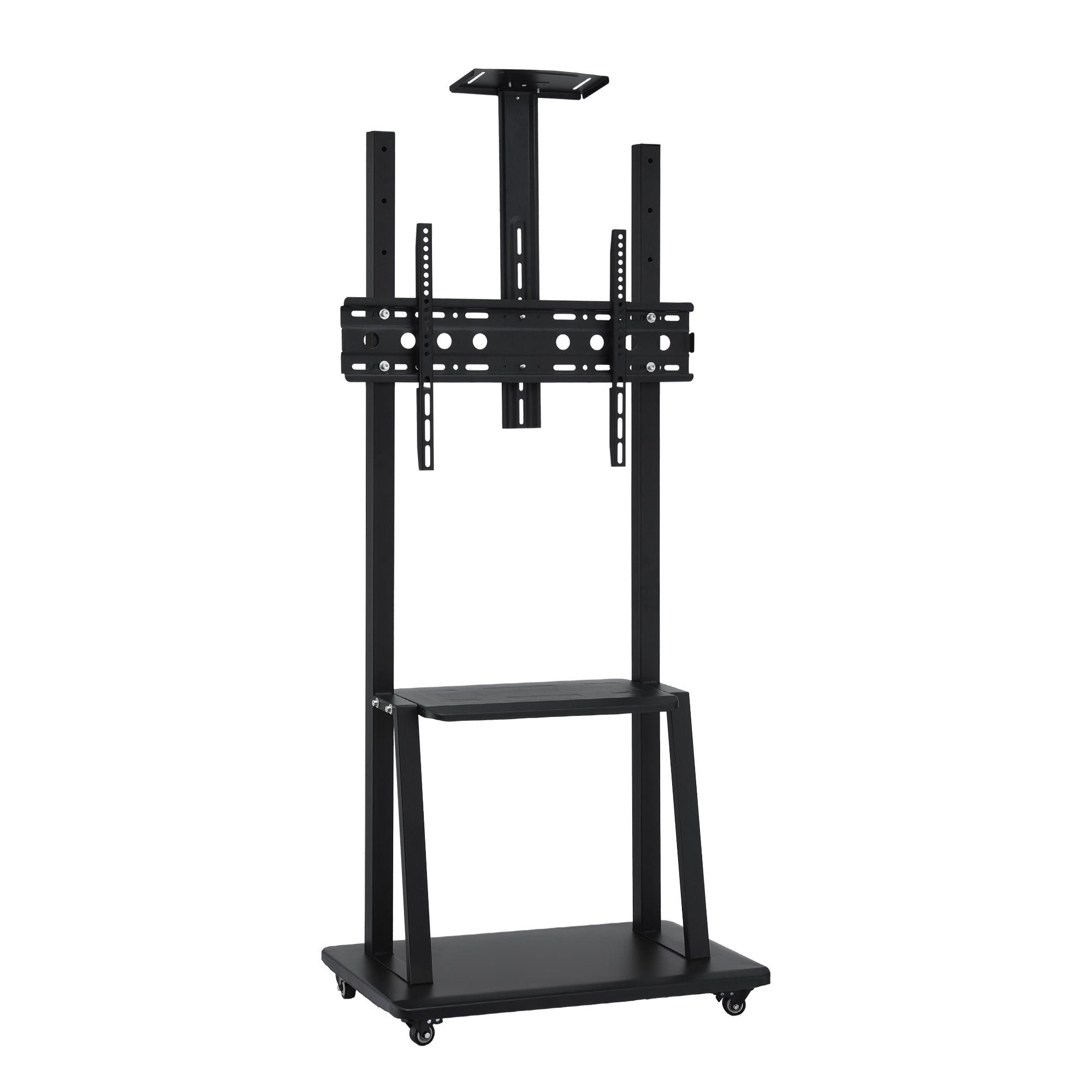 Corin Adjustable TV Floor Stand Mount – Black – 32–70 Inch