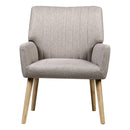 Fabric Armchair – Beige