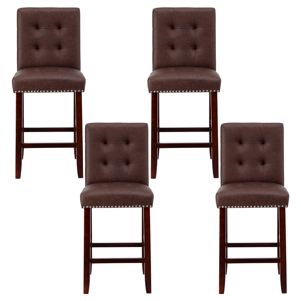 Cove Bar Stools – Brown – Set of 4