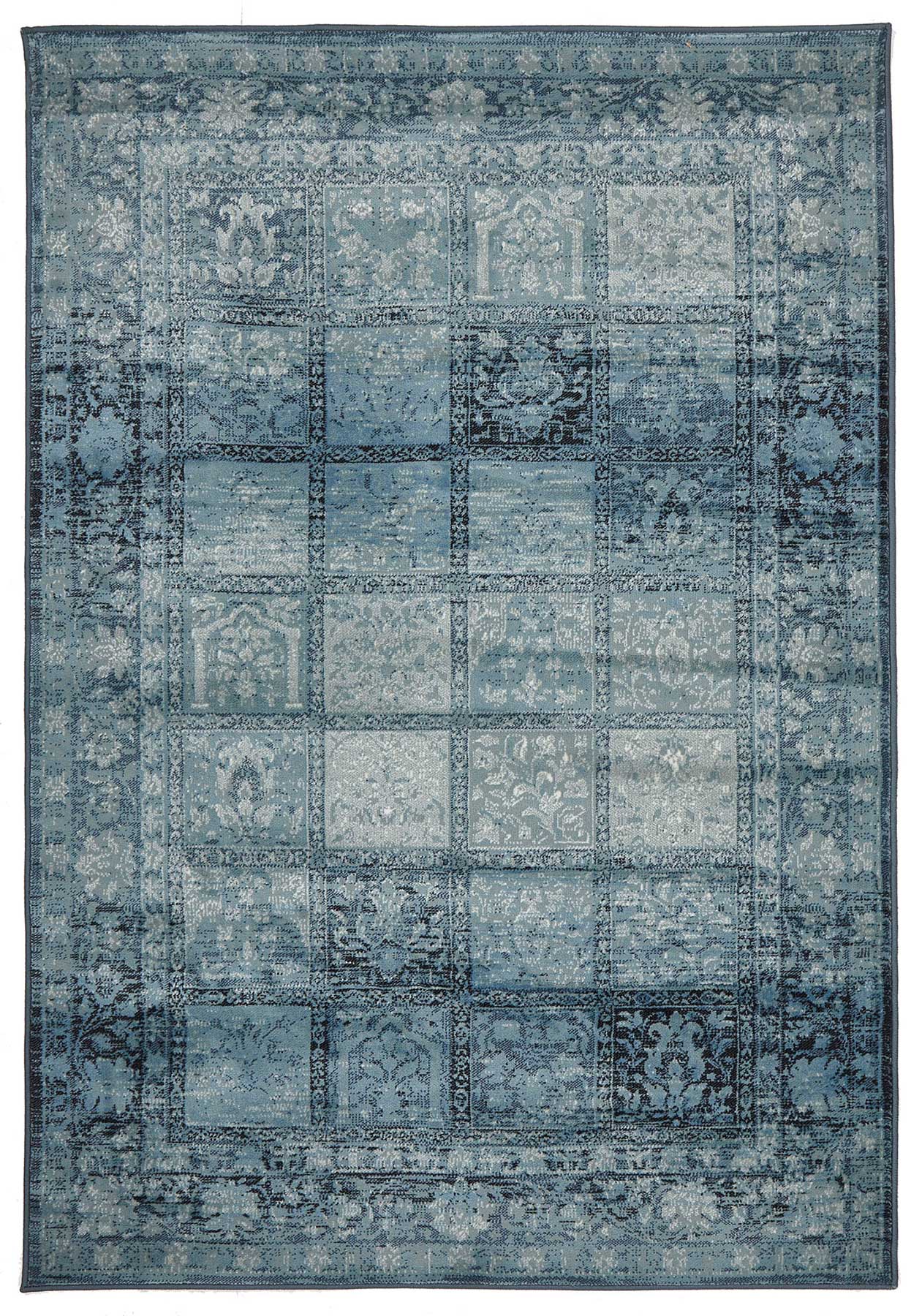 Aegean Blue Modern Rug Rugs