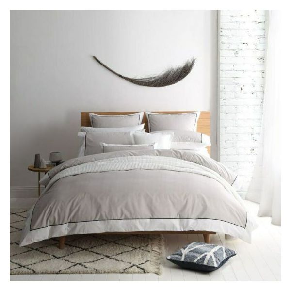 Essex Stone Quilt Cover Set – Queen