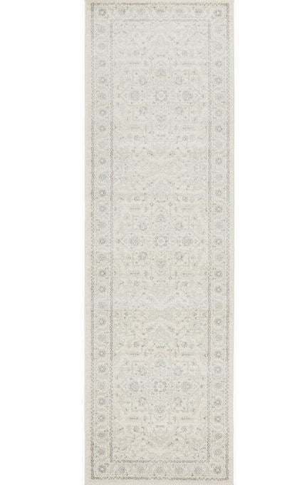 Rumi White Modern Rug (Runner) Rugs