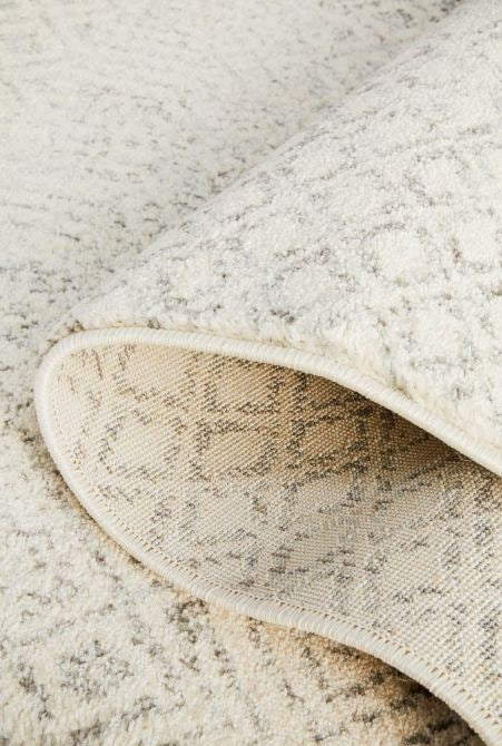 Tuscany Grey Modern Rug (Round) Rugs