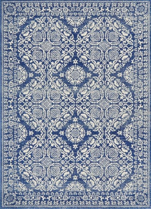 Cairo Navy Modern Rug Rugs