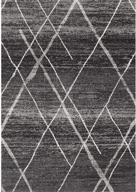 Zara Charcoal Modern Rug Rugs