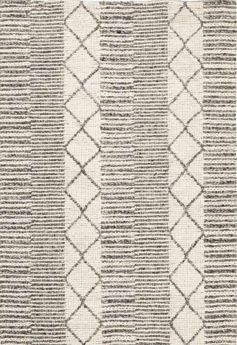 Valencia Grey Textured Rug Rugs
