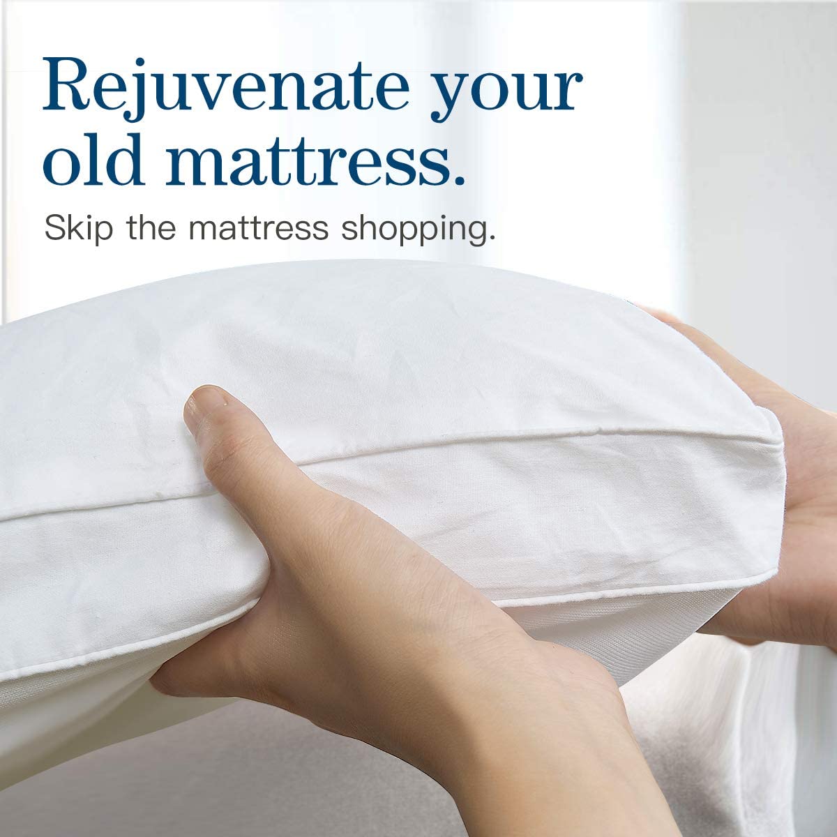 Serenity Soft Mattress – White – Queen
