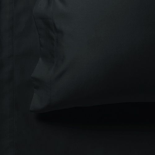 Cove 1000TC Ultra Soft Sheet Set – Black – Double