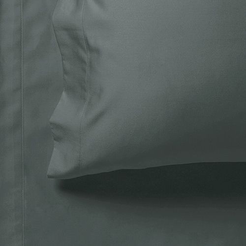 Arlo 1000TC Ultra Soft Sheet Set – Grey / Charcoal – Double