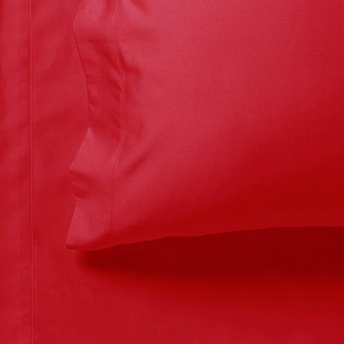 Rowan 1000TC Ultra Soft Sheet Set – Red – King Single