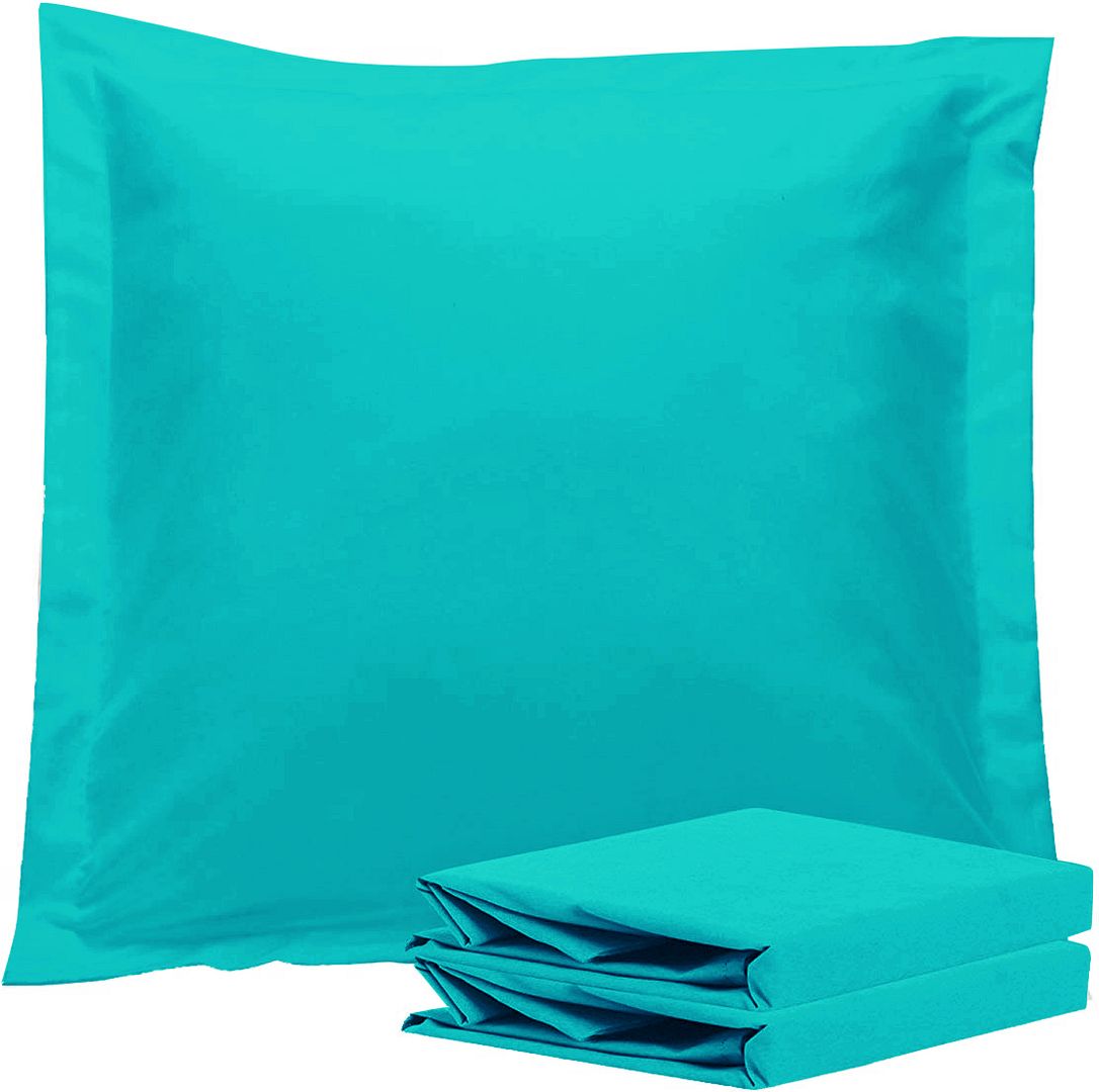 Valentina European Pillowcases – Blue – Set of 2