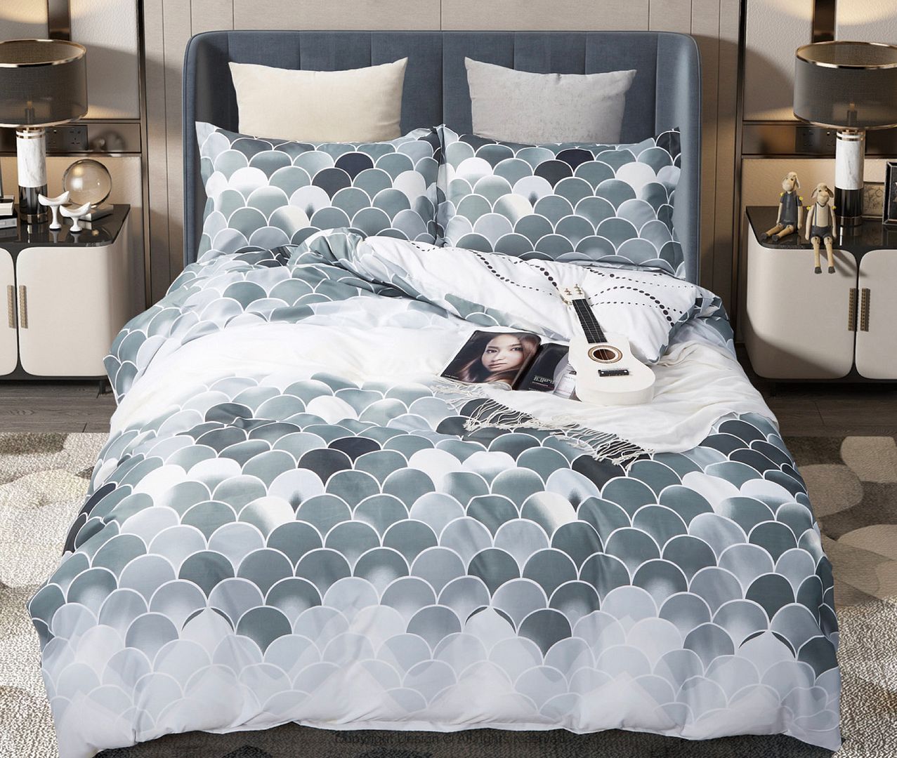 Millie Quilt/Duvet Cover Set – Super King