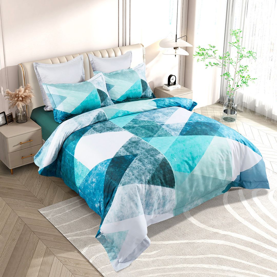 Takashi Quilt Cover Set – Multi – Queen