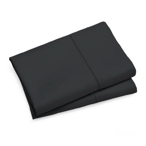 Rowan Premium Pillowcases – Black – Set of 2