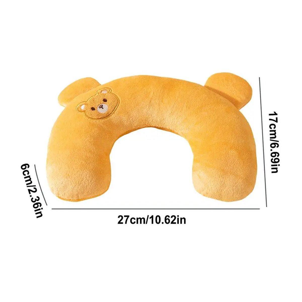 Nara Pet U-Shaped Sleeping Pillow – Grey