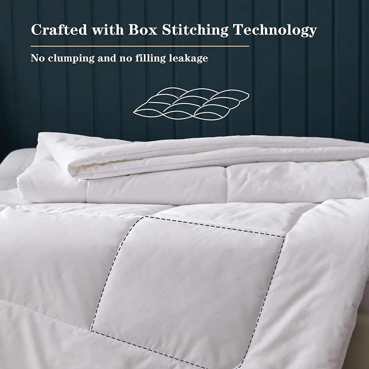 Corallo All Season Quilt – White – Single