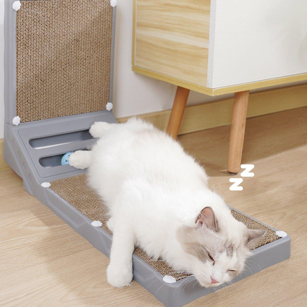 Cove L-Shaped Cat Scratching Board – Black – Large