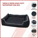 Heavy Duty Waterproof Dog Bed - 120cm x 100cm