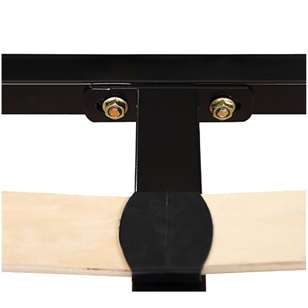 Linden Metal Bed Frame – Black – King Single