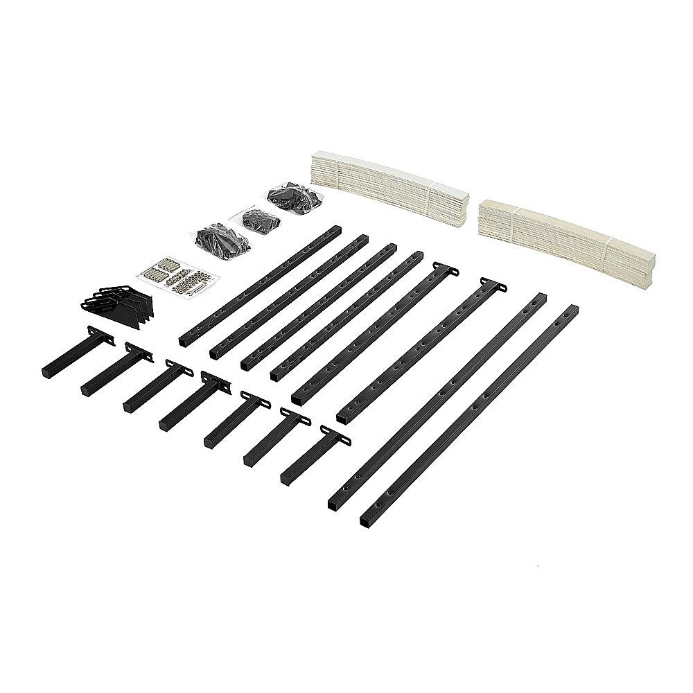 Cove Metal Bed Frame – Black – Double