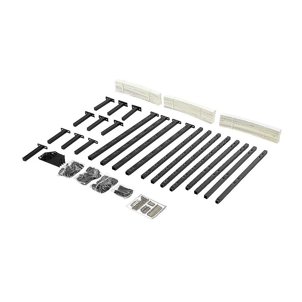 Cove Metal Bed Frame – Black – King