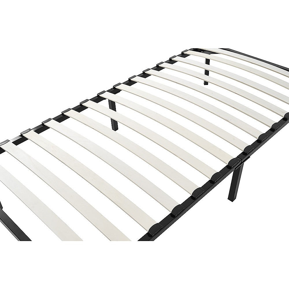 Cove Metal Bed Frame – Black – Single