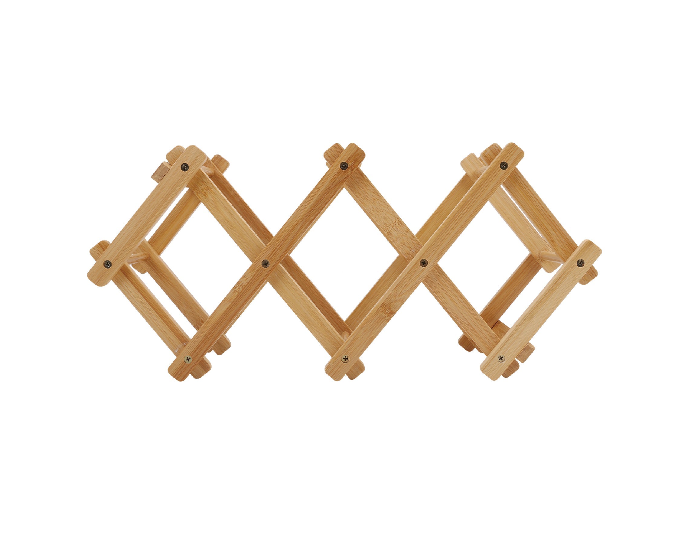 Kairo Foldable Wine Rack – Natural Bamboo