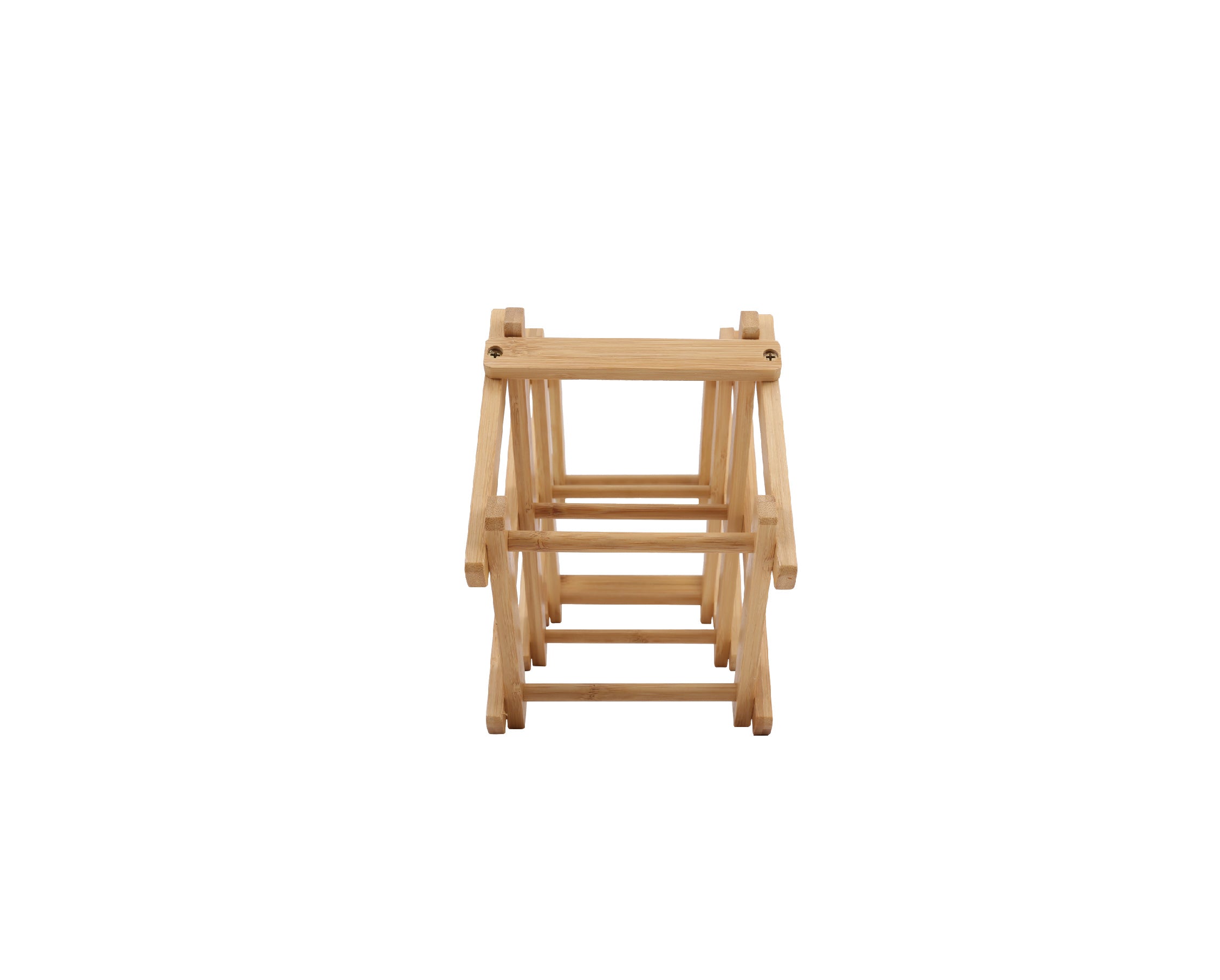 Kairo Foldable Wine Rack – Natural Bamboo