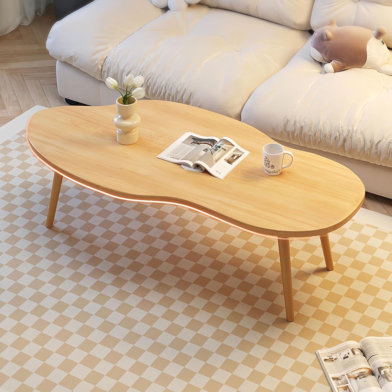 Arden Modern Coffee Table – Wood
