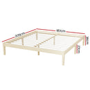 KING Size - Wooden Base Mattress Platform