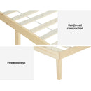 QUEEN Size - Wooden Base Platform
