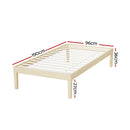 SINGLE Size - Wooden Base Mattress Platform