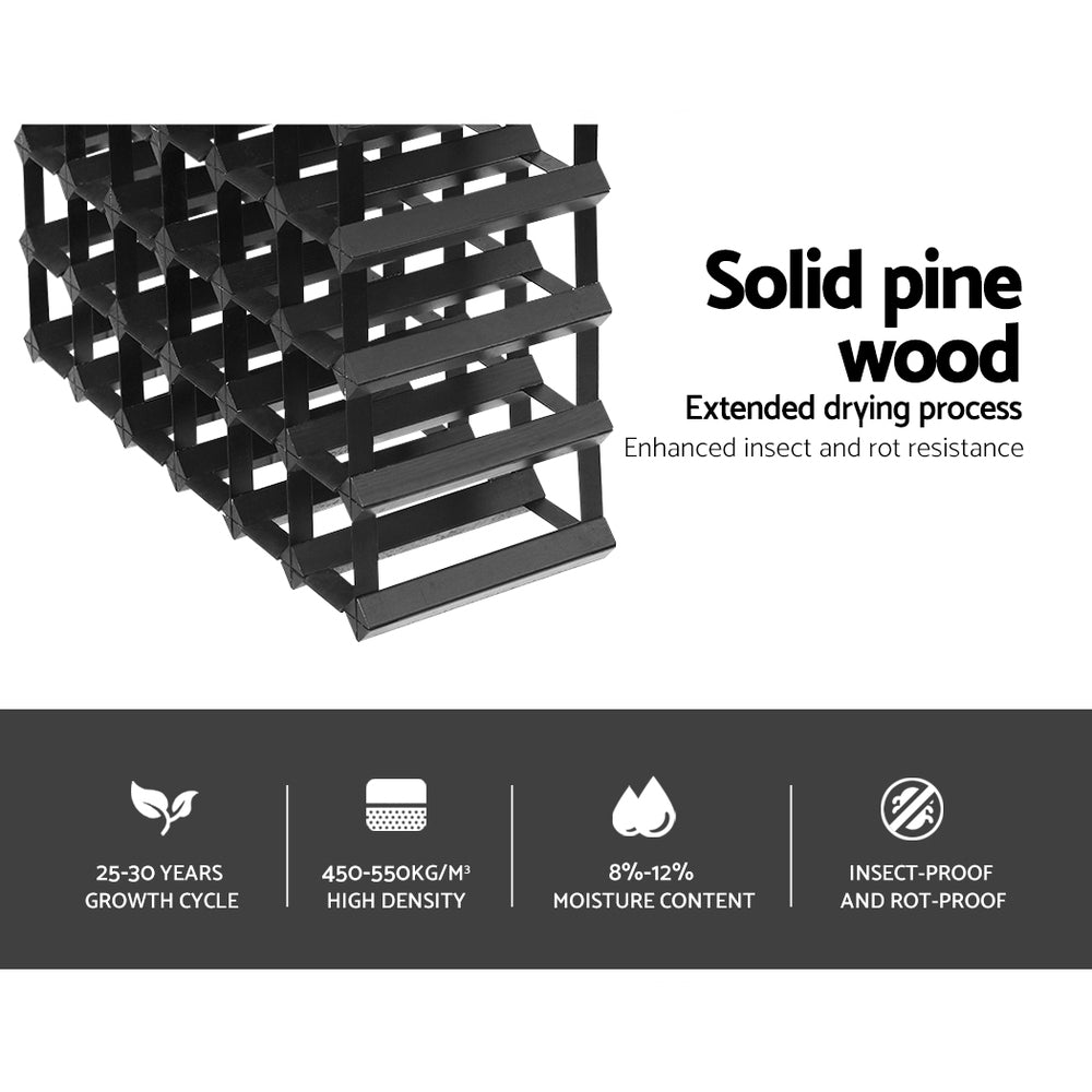 Meridian 42 Bottle Wine Rack – Black