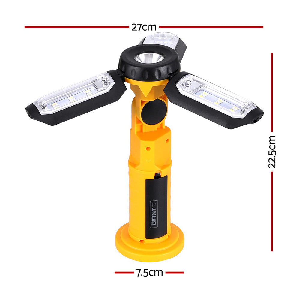 Beacon USB Rechargeable Work Light – Yellow – Foldable