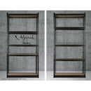 4 x 1.5M Garage Shelving Warehouse Rack - Black