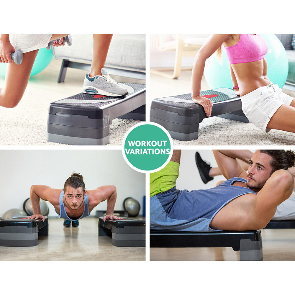 Kairo Aerobic Step Platform – Black – 78 cm