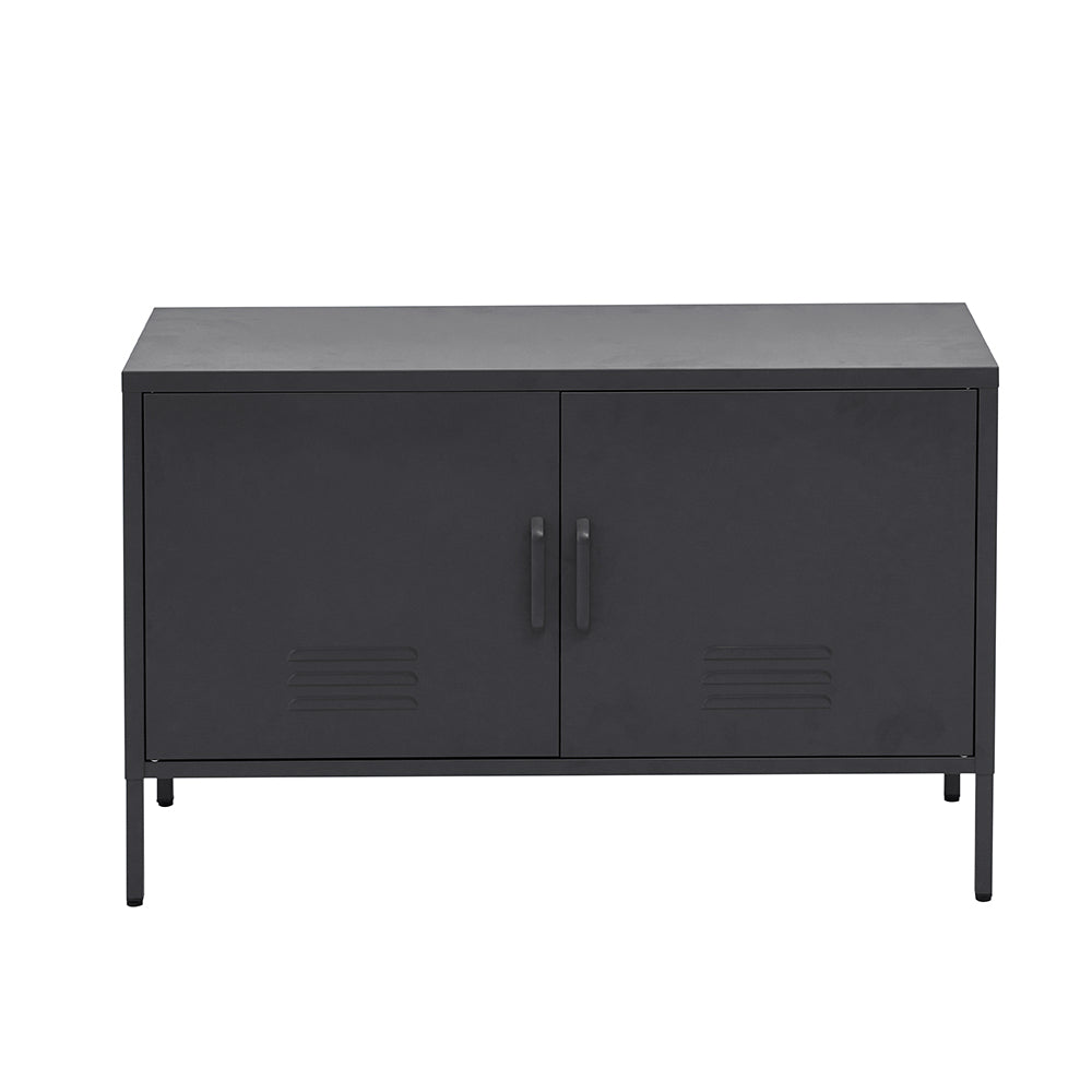Base Metal Storage Cabinet – Charcoal – 100 cm