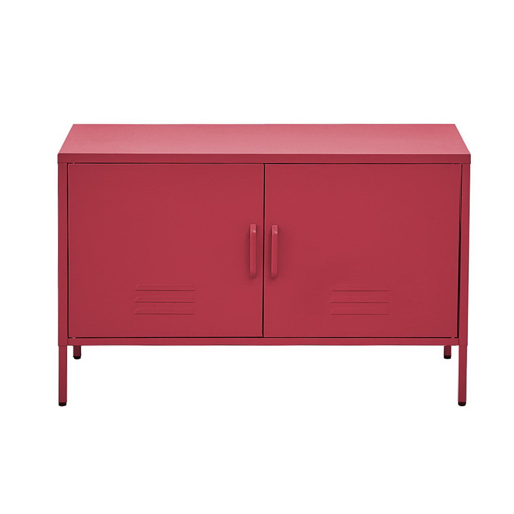 Base Metal Storage Cabinet – Pink – 100 cm