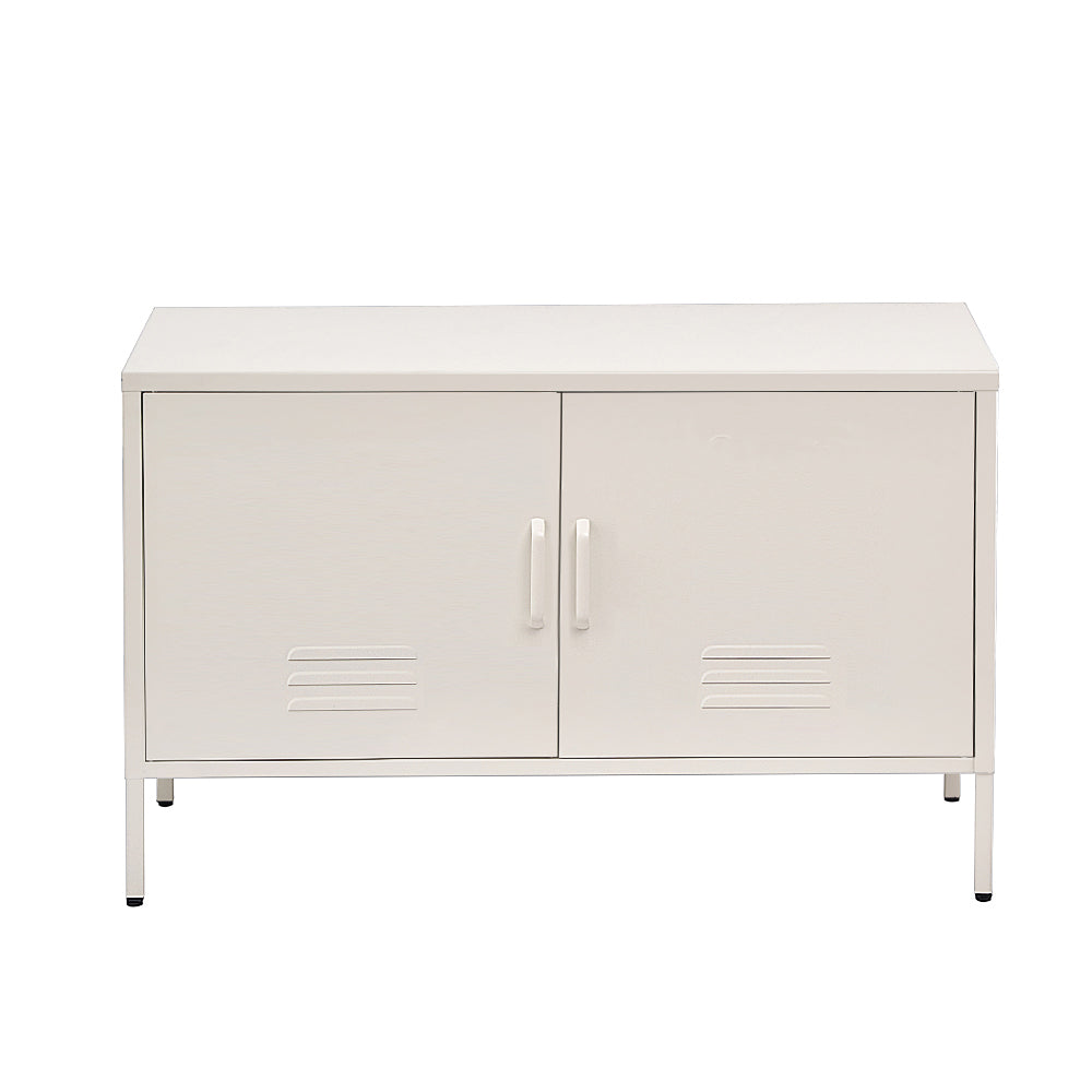 Base Metal Storage Cabinet – White – 100 cm