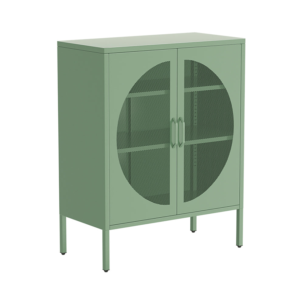 Elsa Metal Sideboard – Green – 80 cm